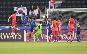 キム・ミンウの決勝弾で韓国が日本を下し、首位通過